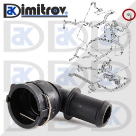 Фланец охладителна течност Audi A3 Seat Altea Leon Toledo Skoda Octavia Volkswagen Golf Jetta Passat Touran Фланец охладителна течност Audi A3 Seat Altea Leon Toledo Skoda Octavia Volkswagen Golf Jetta Passat Touran